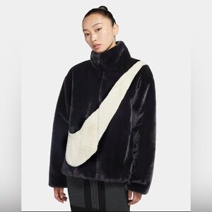 Nike Faux Fur Jacket